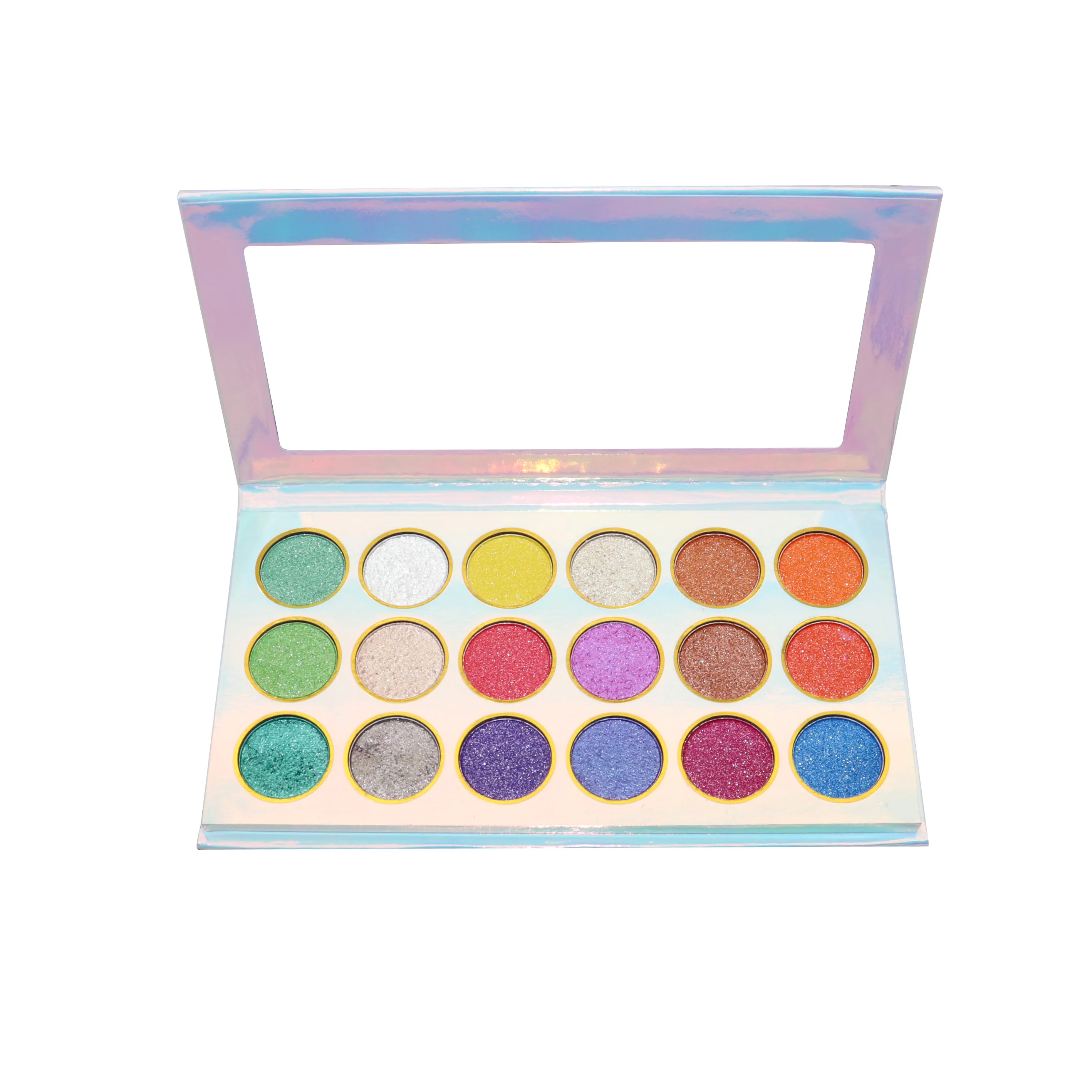

Shimmer Eye Shadow Vegan Makeup Private Label 15 colors Eyeshadow Palette