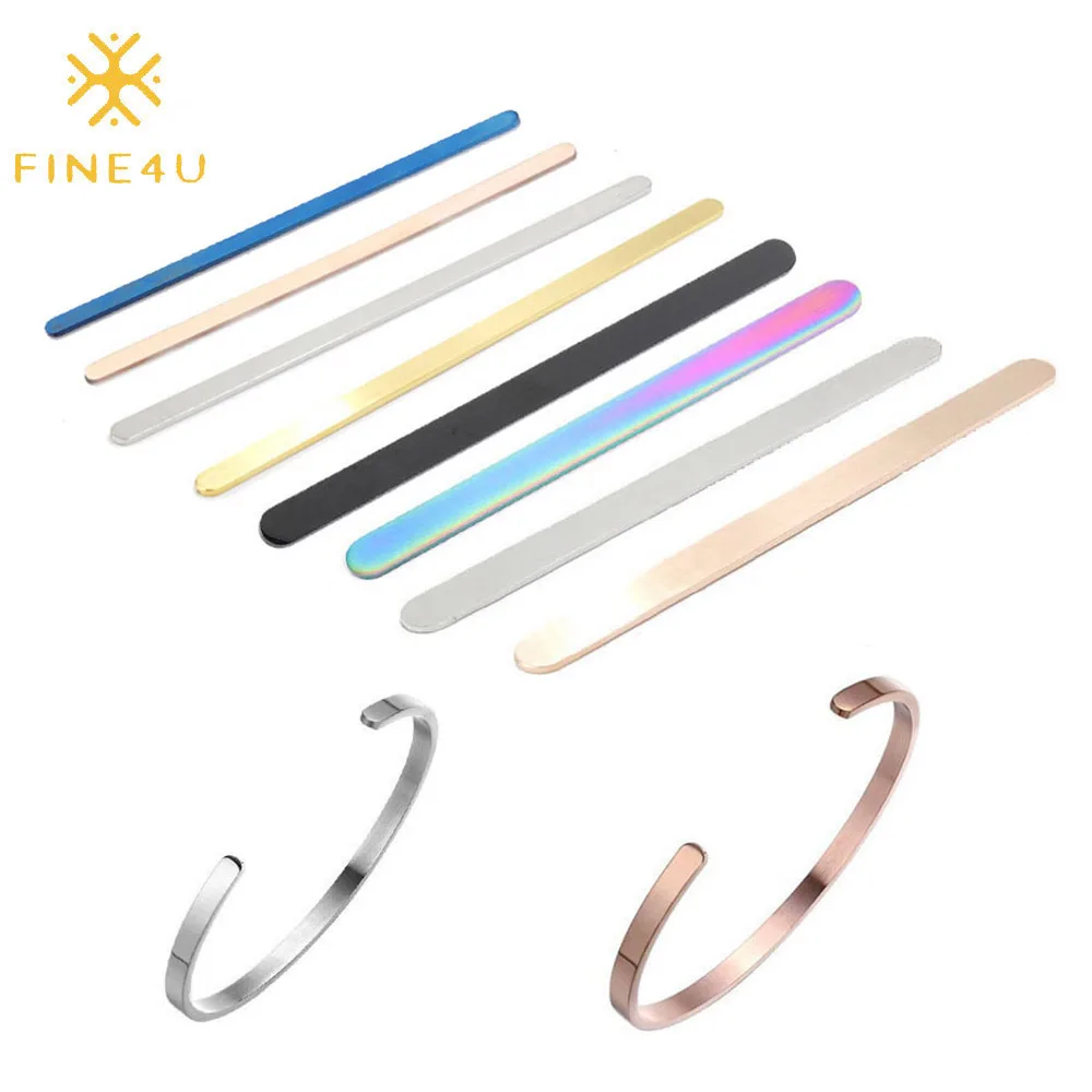 

Personality design smooth rectangular long stainless steel gold plated custom bracelet bangles, Steel/gold/rose gold/blue/black/color