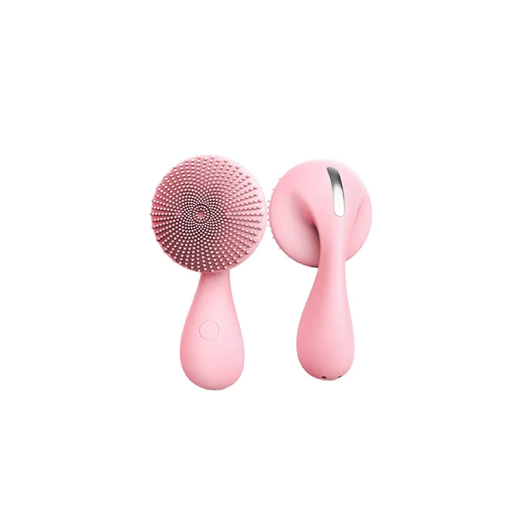 

Waterproof Deep Pore Rotating SonicElectric Silicone Face Exfoliate Brush, Light purple, pink, blue or customize