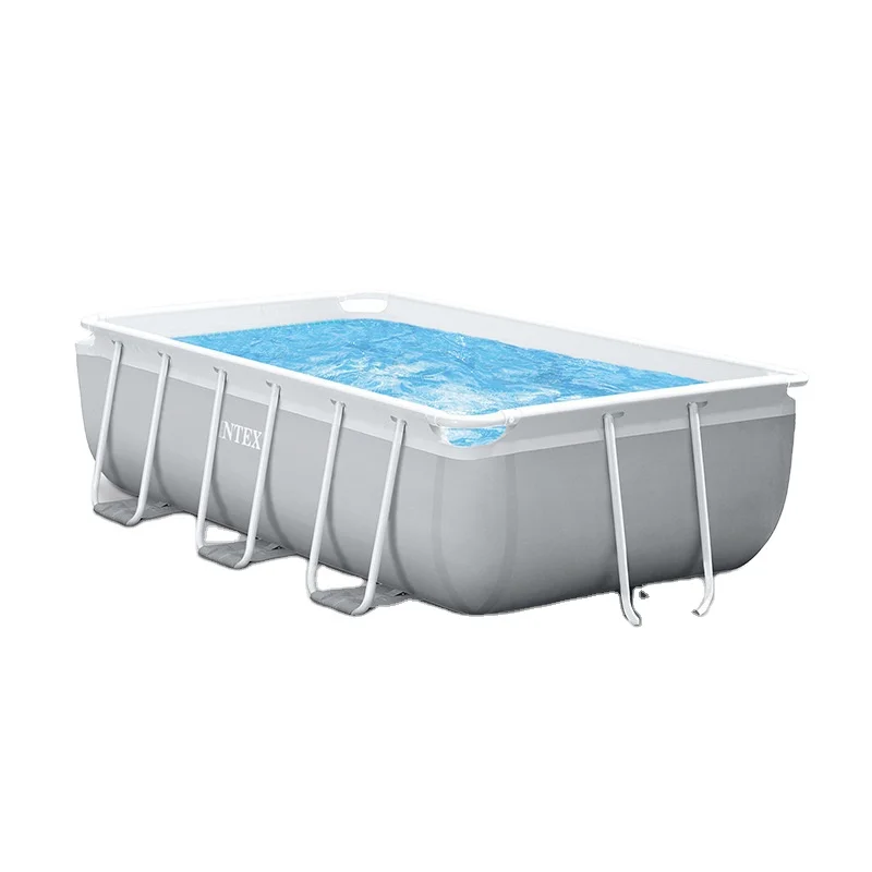 

2021 new children's adult swimming pool ecological pool ordinary PVC floor top swimming pool, Gray