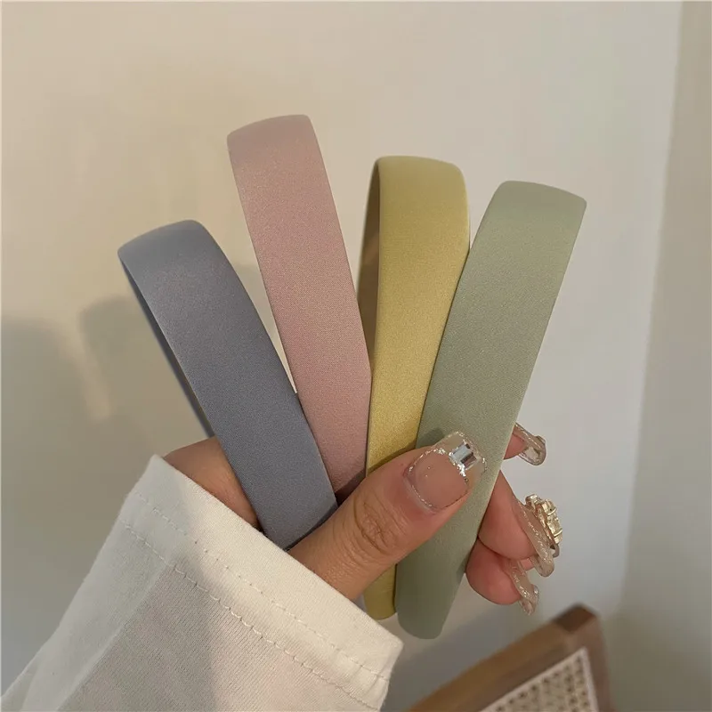 

JUHU 2021 New Spring and Summer Small Fresh Hairpin Simple Pure Color All-match Female Hair Accessories, Colorful
