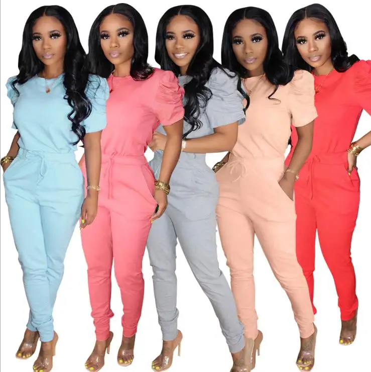 

Wholesale Fall 2020 Women Clothes Sets Clothing Fashion Designer Cloth Famous Brands, 5 colors