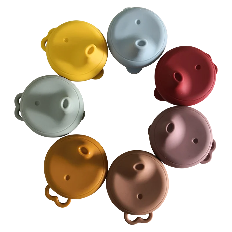 

New Arrival Spill Proof Eco-friendly Silicone Rubber Cup Cover, Apricot,ether,sage,muted,mustard,dark grey etc.