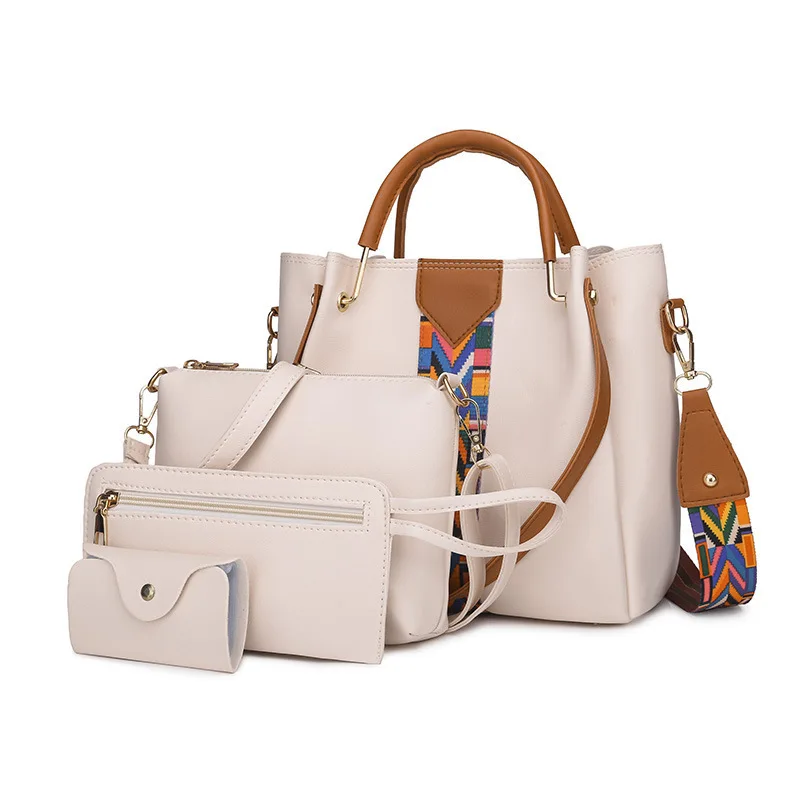 

2022 Factory Low Price Luxury Handbags For Women PU set Women's Shoulder Bags, Red, black , offee, brown