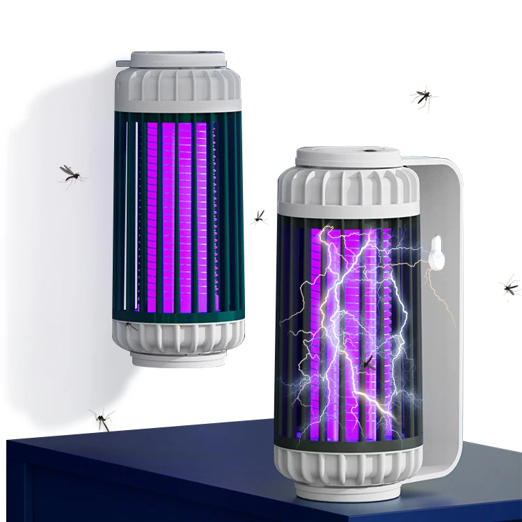 

Kinscoter Pest Control 1200mAh Battery Rechargeable Bug Zapper Outdoor Electric Mosquito Killer Lamp