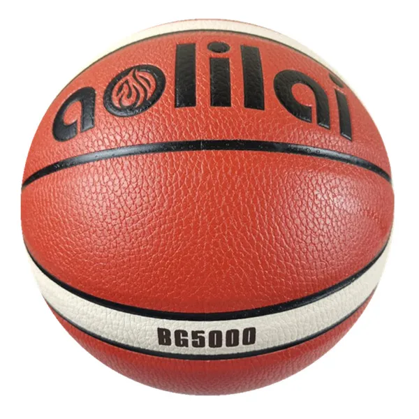 

top quality Basquet Ball BG5000 Custom 12 Panel Laminated PU Size 7 Professional Basketball, Customize color