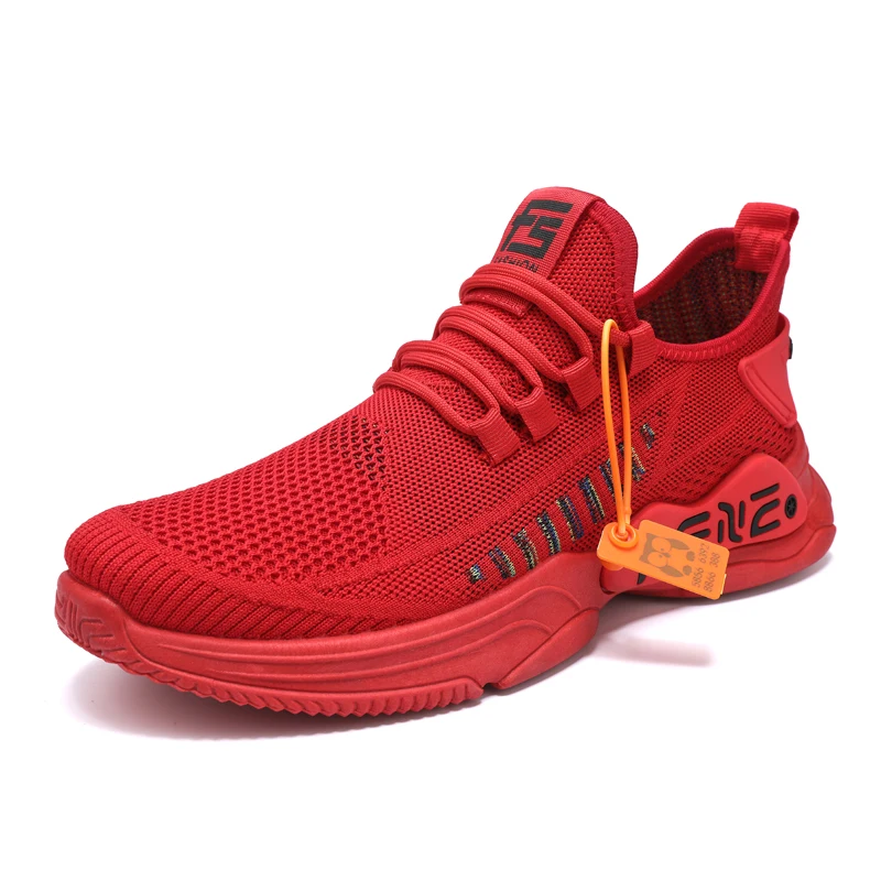 

Custom Sport Men Running Shoes High Quality Fashion Knitted Sport Shoes, Picture color