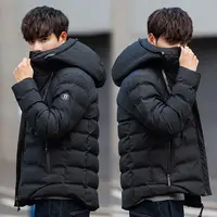 

Winter New Fashion Men's Hooded Cotton, Men's Warm Padded Windproof Jacket