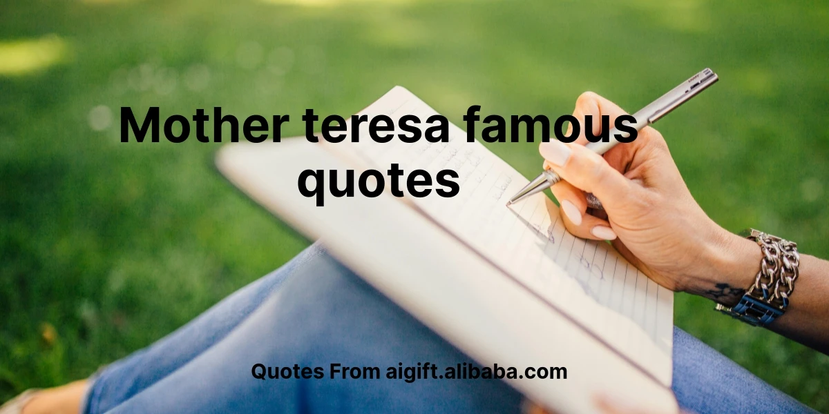 mother teresa famous quotes