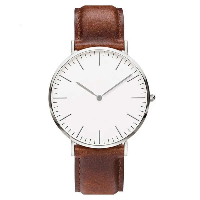 

Wholesale 2020 Fashion Geneva Europe Simple Style New PU Leather Straps Quartz Couple Watch for Men Women