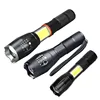 2019 TOPCOM XM-L2 T6 USB Hunting Rechargeable Zoom Torch Light Explosion-proof High Intensity LED Flashlight