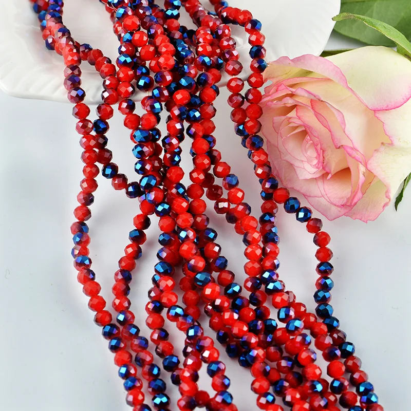 

JC wholesale glass Rondelle beads in large quantities are handmade rondelle spacer bead