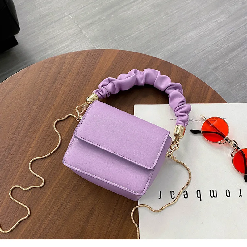 

Luxury Pu Leather Chain Mini Crossbody Bags Women Handbags Ladies Shoulder Bag