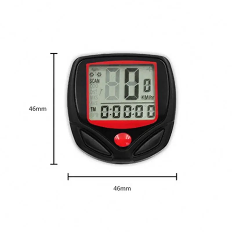 

BN-518 Wired Bicycle Computer Speedometer Cycling Computer Digital LCD Bike Speedometer