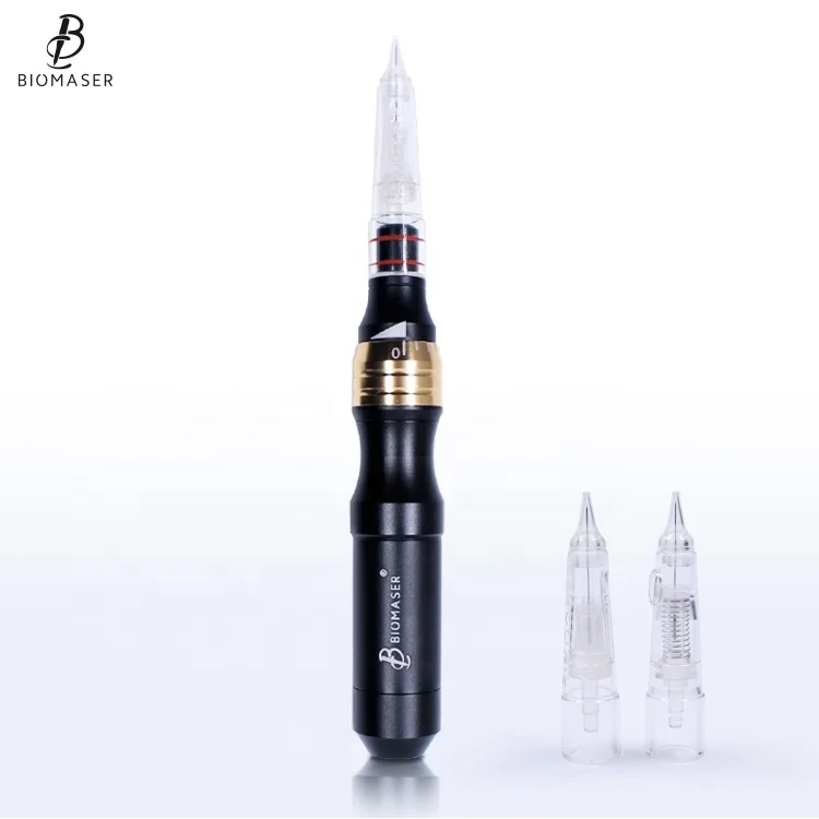 

Free Shipping Professional Biomaser Dermograph Permanent Make Up Tattoo Machine, Black,silver,rose gold,red