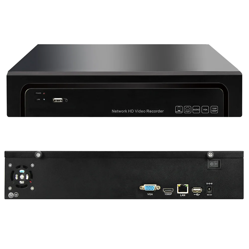 

H265 32 Channel 4k 8 mp 2 SATA Human Detection Target count Support NVR Network Video Recorders