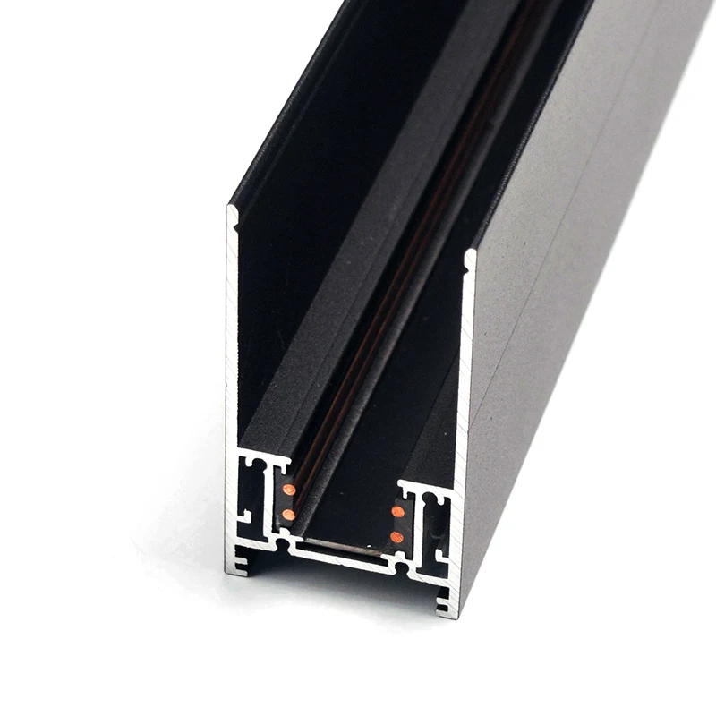 
DALI Panel Control dimmable Surface mounted magnetic track light rail recessed magnetic track light system 