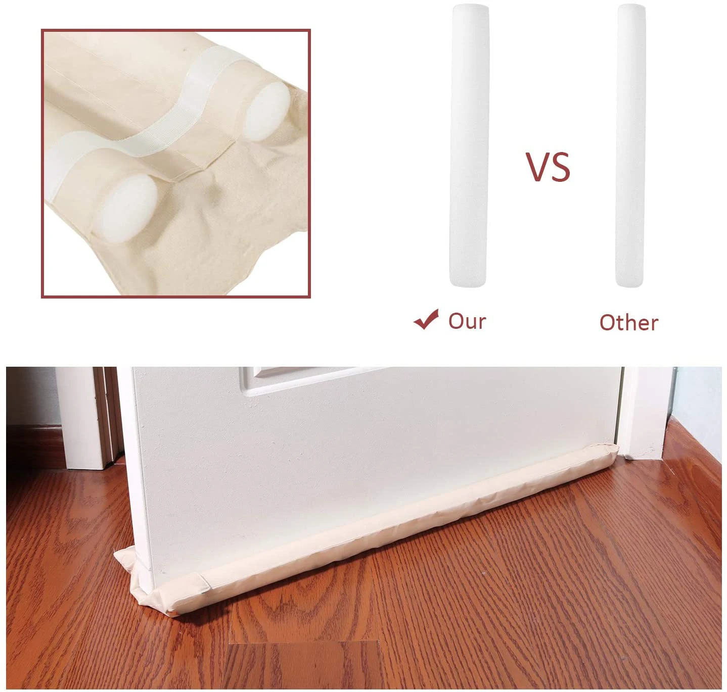 Two Sided Door Dust Stopper Draft Dust Stopper Door Draft Stopper Seal Buy Door Draft Stopper