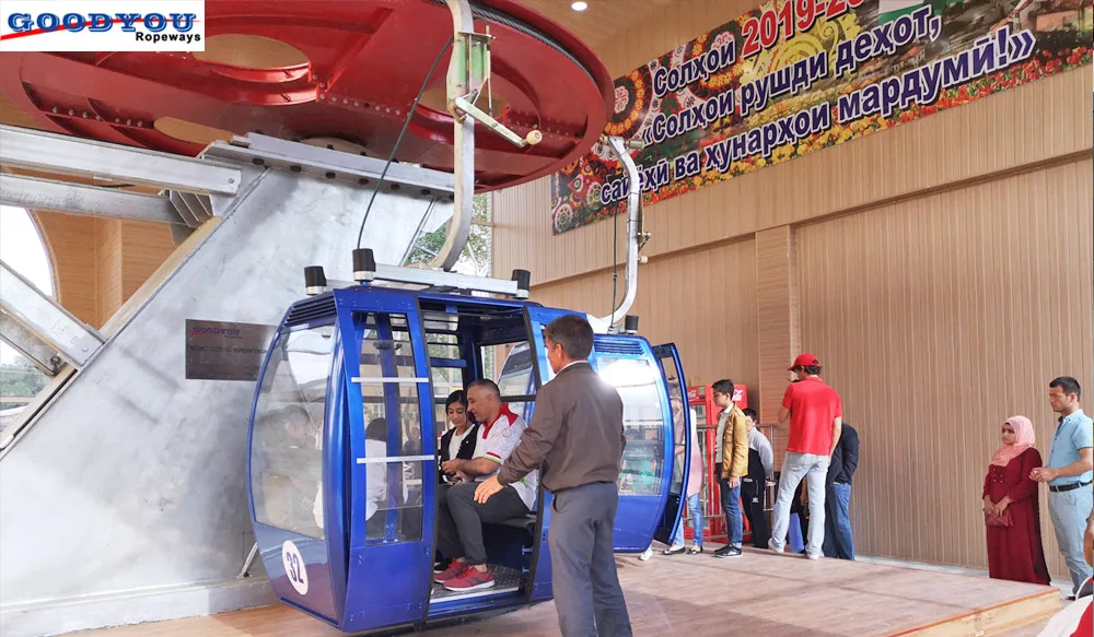 Aerial Ropeway - 6 Seat Gondola Lift for Scenic Spots