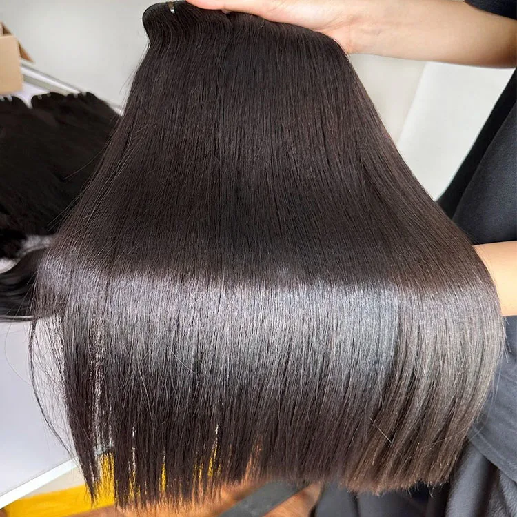 Vietnam Raw Hair Bundles Vendors Straight Bundles Raw Human Hair Bundles Private Label Hair