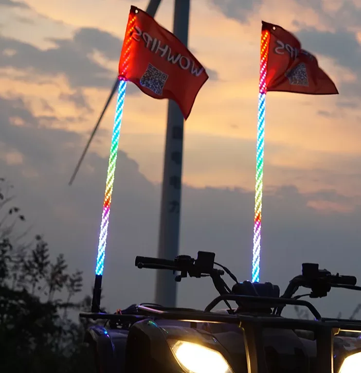 

Whip Light LED Car Flagpole Lights ATV UTV offroad Vehicle RGB LED Whip Light Atmosphere Decorative Lamps