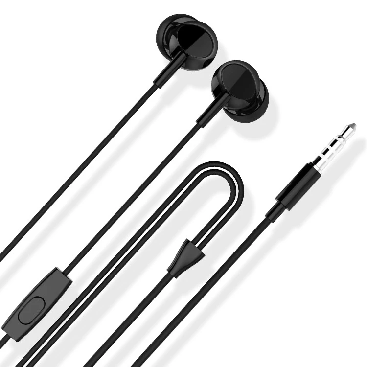

M16 3.5mm In-ear Stereo Wired Earphone Noise Reduction Wire-Controlled Earphone Sport Gaming Earbuds