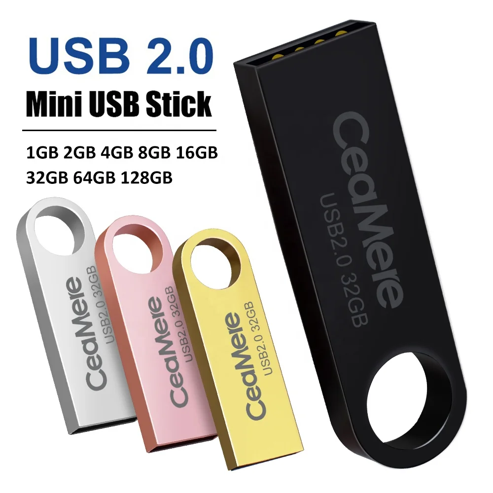 

Ceamere CMC3 USB2.0 Metal Memorias USB Stick 8GB Flash Pen Drive 16GB 32GB 64GB 128GB Memory Pendrive Metal USB Flash Drives