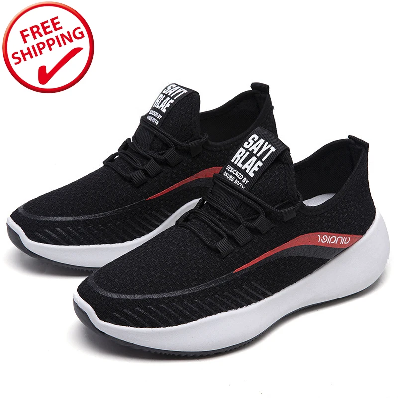 

High Quality Fashion Comfort Walking Style Shoes Zapatillas Men Sneakers Breathable Sport Shoes Mesh Sneakers, Picture