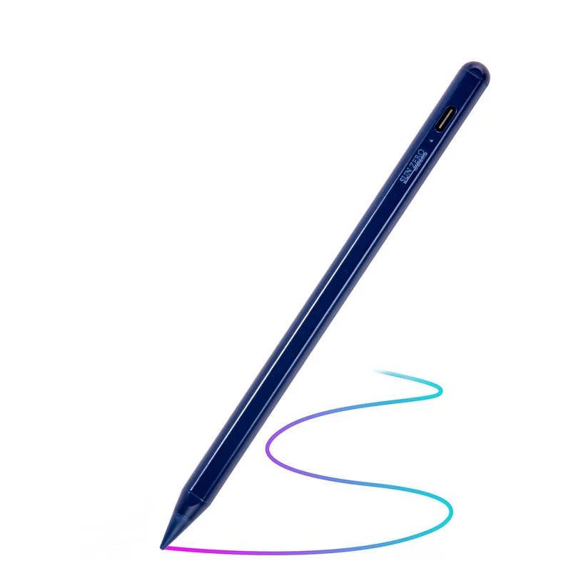 

SUNZERO Easy to Use Plam Rejection Accurate Portable Stylus Pencil Rechargeable stylus touch pen for Apple Ipad, White