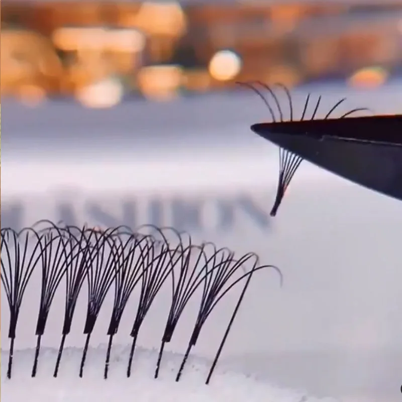 

Best Selling Mannequin Heads Eyelash Extensions Easy Fanning Eyelash Extensions Volume Eyelash Extension, Natural black