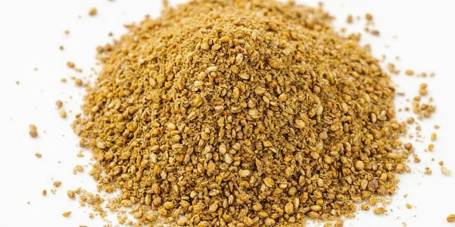 Toasting whole coriander seeds