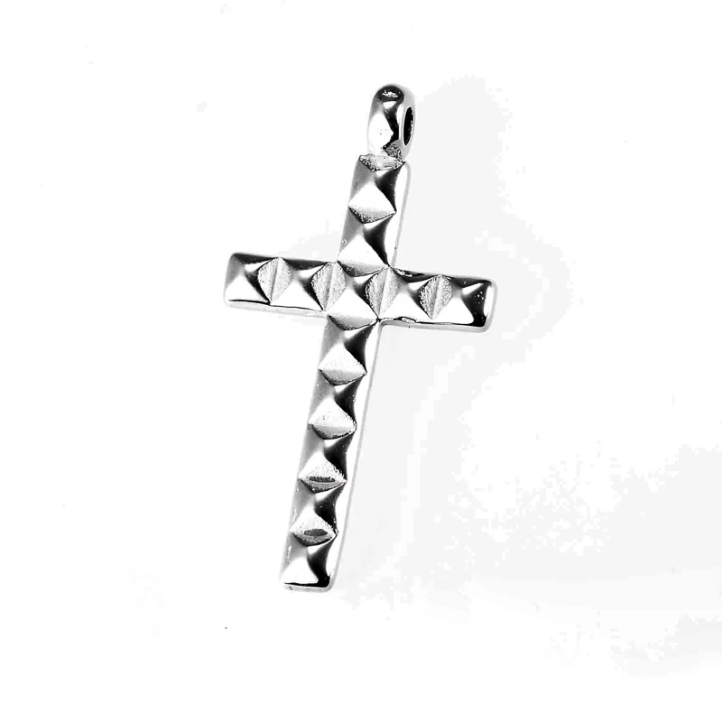 

Christian Religious Stainless Steel Pendant Jewelry Unisex Charm Cross Pendants