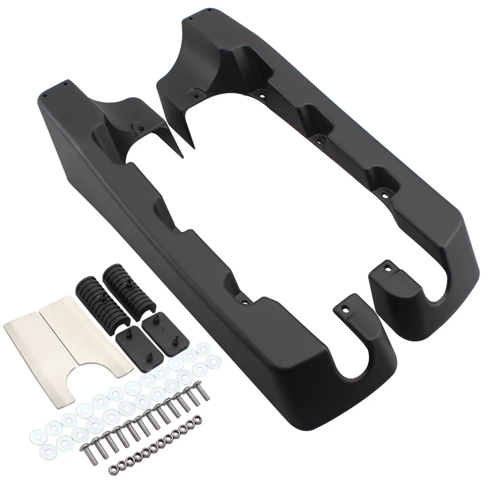 thumbnail image 2 of Harley Davidson Saddlebags XMT-MOTO 4" Saddlebag Extensions For Harley Touring Models (1994-2013) - Stretch Your Ride's Style Harley Saddlebags 2 of 14