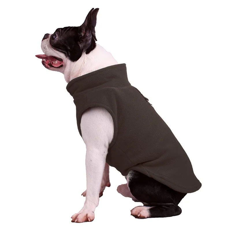 

Pet Clothes Winter Warm Polar Fleece Pure Color Cashmere Sweater Small Dog Pet Accessories, Multi color