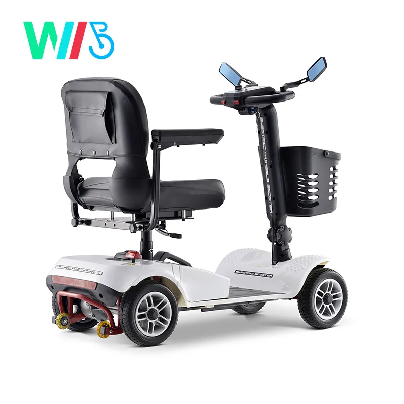 

2020 Hot Sale Portable Folding Battery 4 Wheel Adults Elderly Disabled Electric Mobility Scooter for Adults, Customized