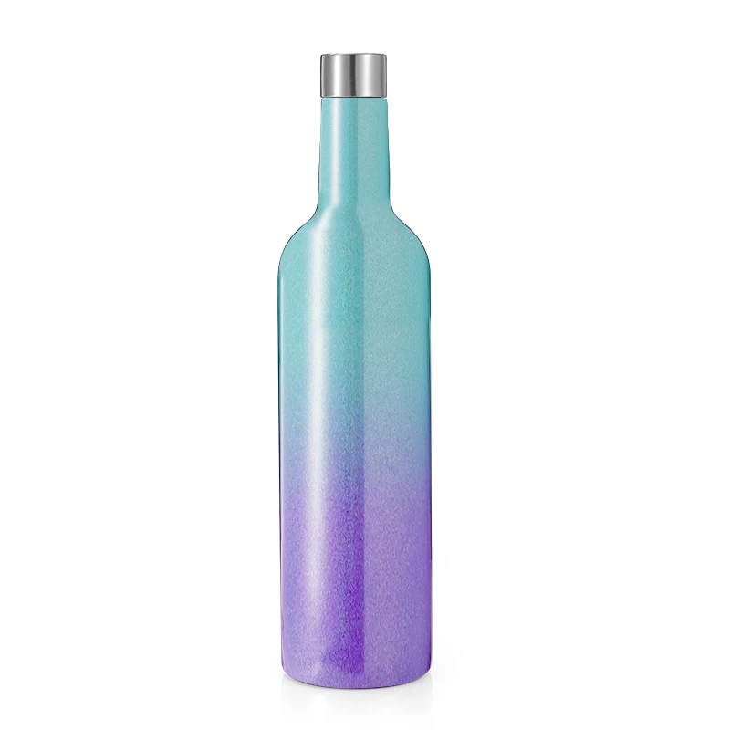 

wine bottles 750 ml wine insulated bottle stainless steel vacuum insulated custom design