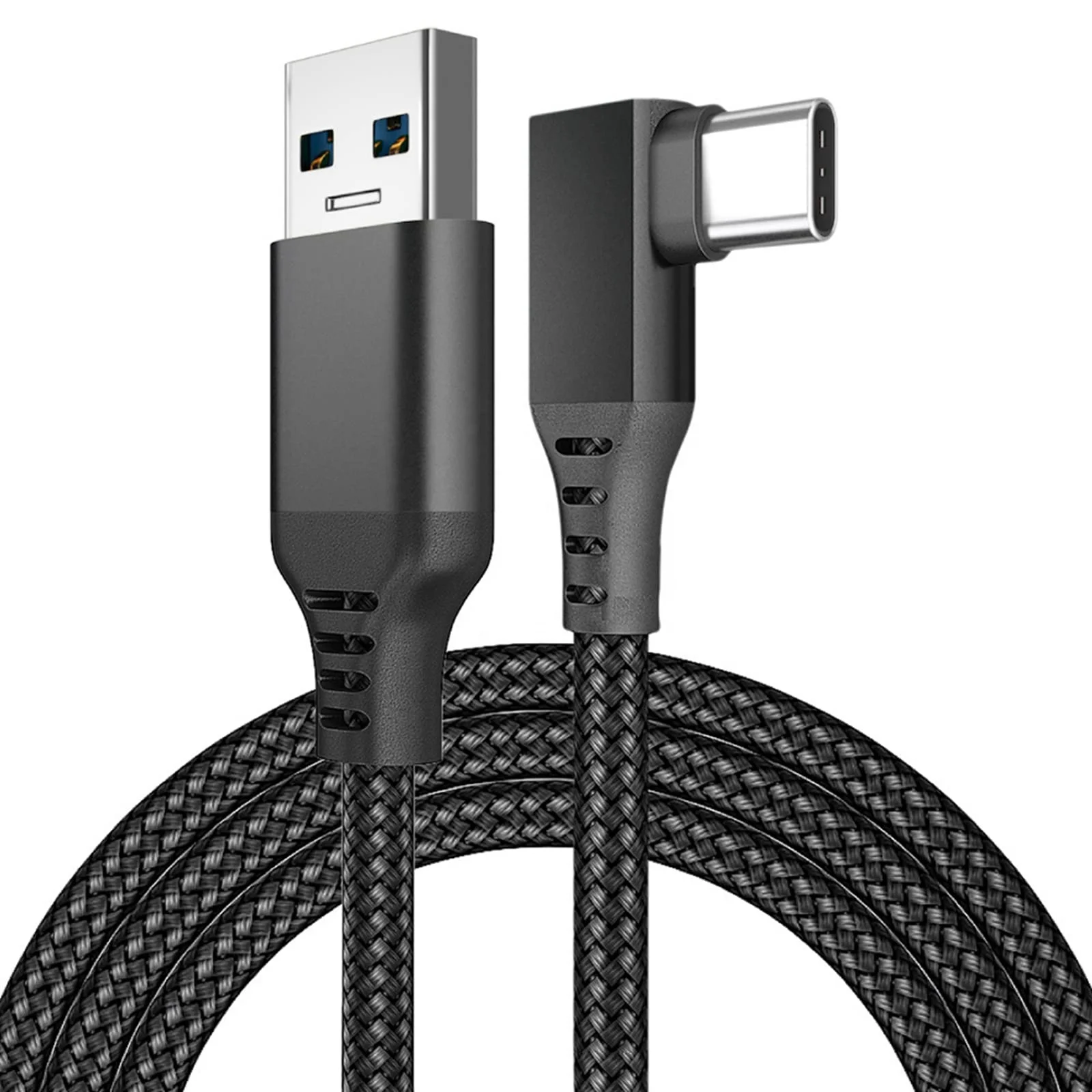 

High Quality 90 Degree 60W 3A Usb Cable Charger Cord Data Wire Type C Charger Cable 90 Degree For Playing Games