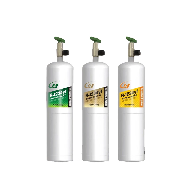 High Quality Hfc1234yf Gas Auto Air Conditioner R1234yf Gas 1000g