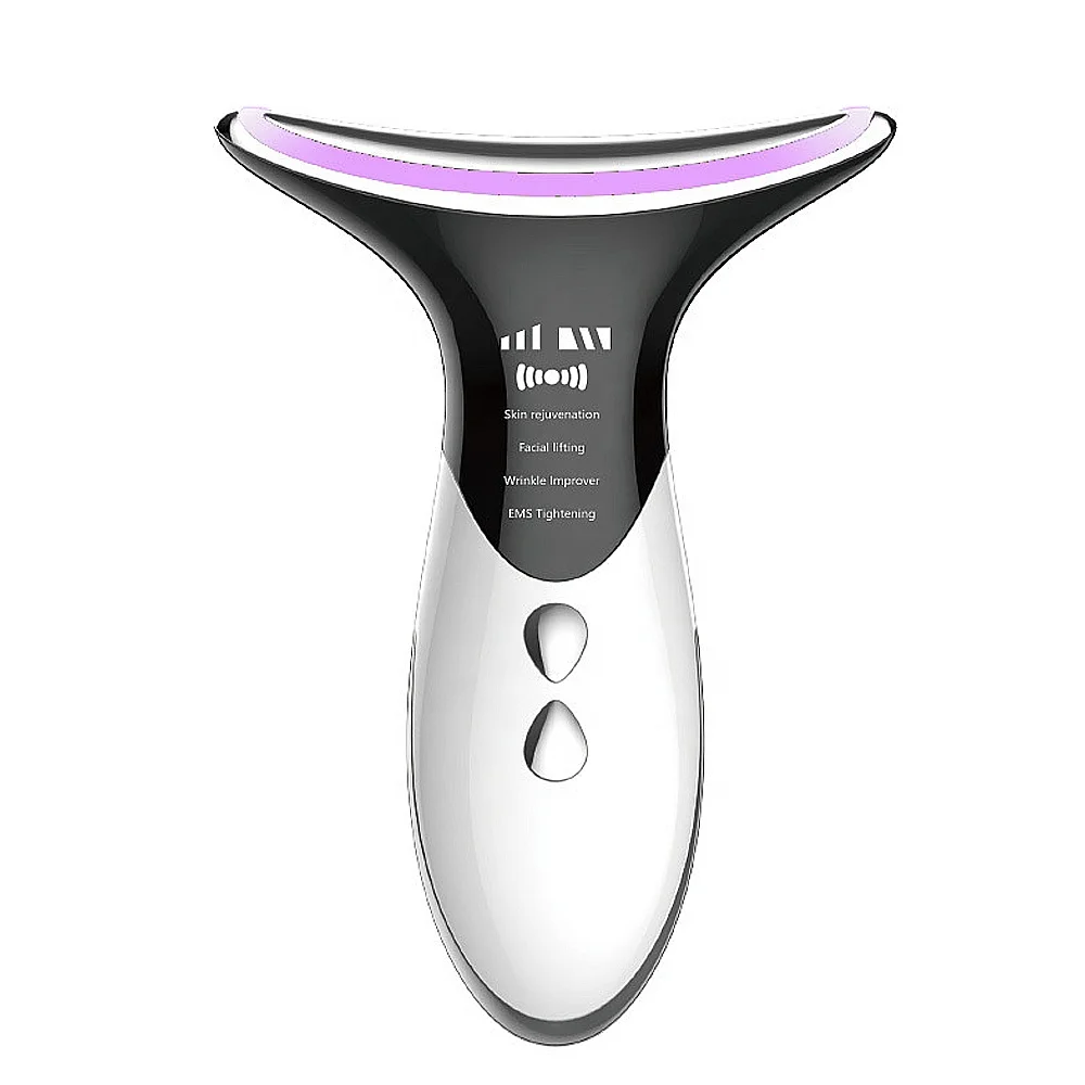 

2021 Electric Ultrasonic Mini Double Side Waterproof Silicone Massager Skin V Face Lifting Instrument Massager