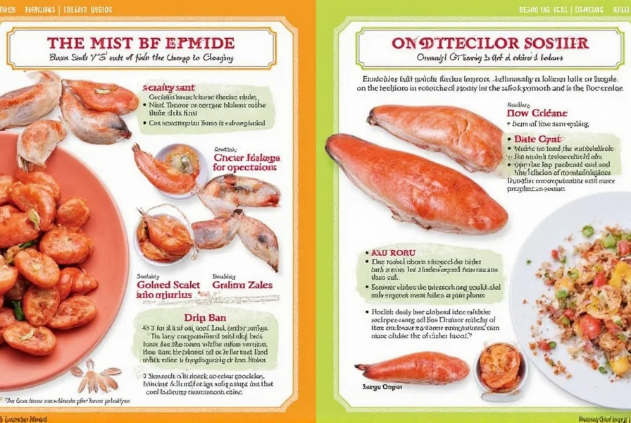 Spice and oil mixture for marinating seafood