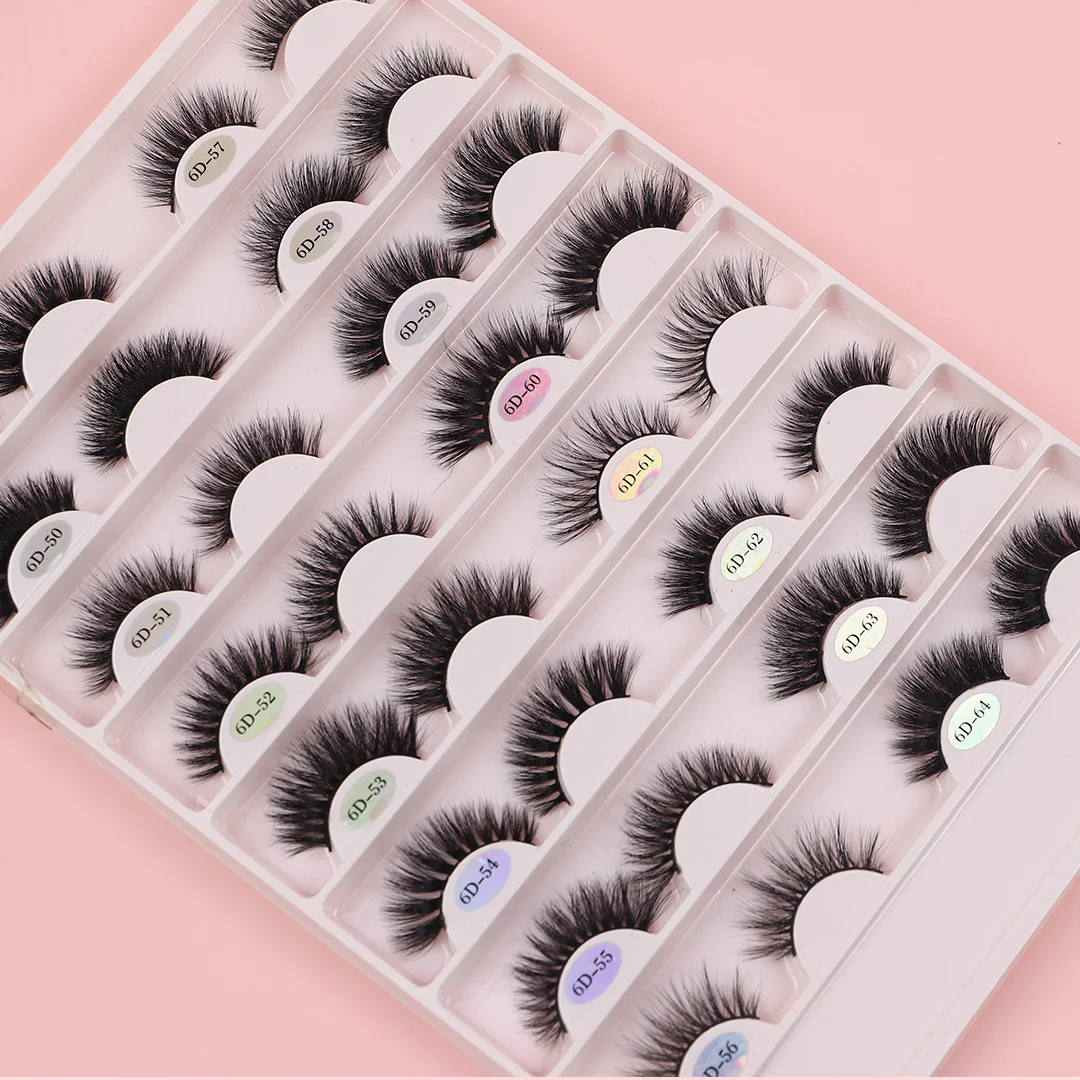 

Wholesale 5d Mink Lashes Private Label Mink Eyelash 3D 4D Mink Eyelashes Lashes