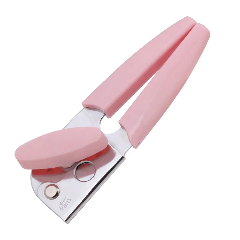 

Amazon Can-opener Pink Can Opener Stainless Steel Manual Can Opener, Customize color handle