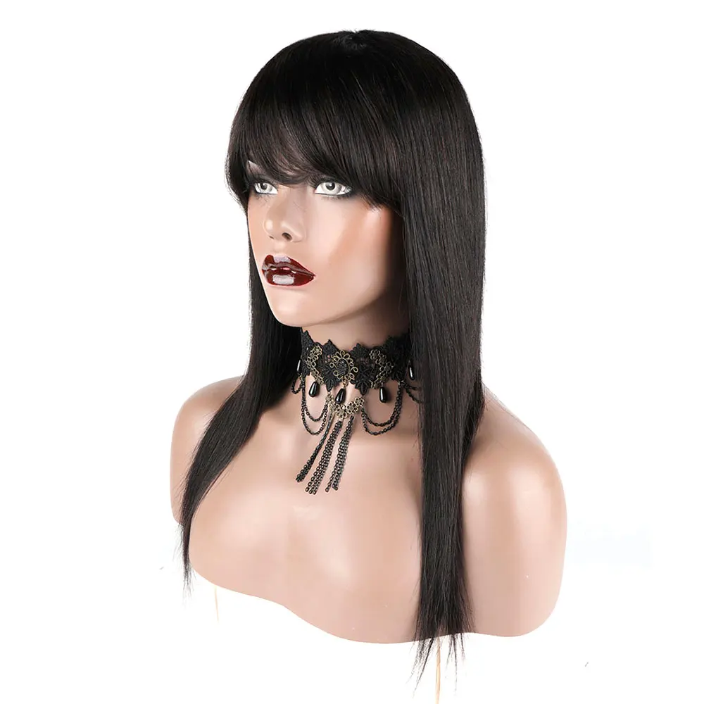 

Wholesale natural Transparent Human Hair Lace Frontal Wigs For Black Women Brazilian 100% Virgin Hair Free Shipping