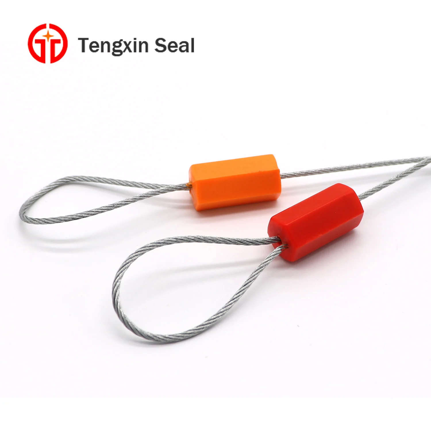 

TXCS 201 Shipping Container Locks Railway Security Seals Hexagon Cable Seal, Red, bule, yellow, orange or customized