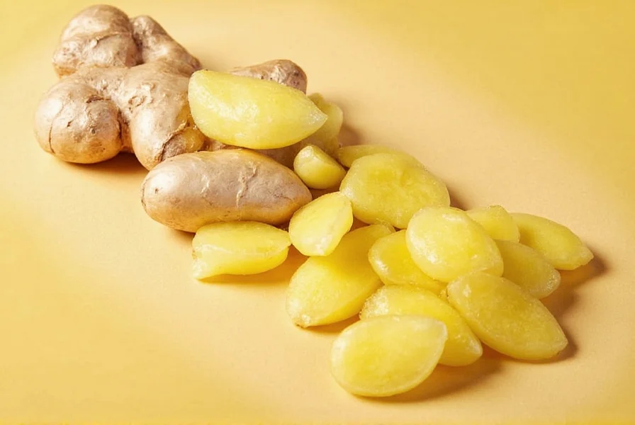 Comparison chart showing side effect incidence between standard ginger supplements and ginger z formulation