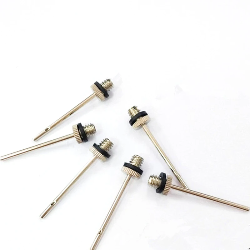 

ActEarlier Inflate Tool Football Rugby Ball Inflating Needle Pump Valve Adaptor, Sliver