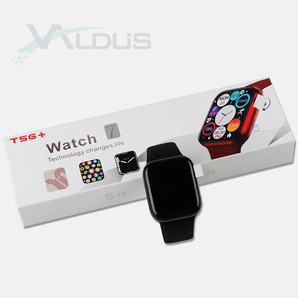 

Valdus 2022 Premium OEM&ODM fashion smart watch 7 original reloj series 7 watch t56 plus series 7 smartwatch