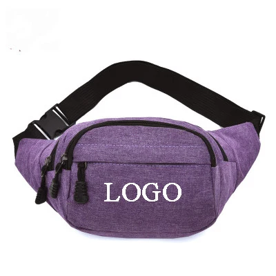 

2020 New Arrival High Quality Casual Custom Logo Women Ladies Print Waterproof sports Clear Fanny Pack waist bag for girl, 5 colors