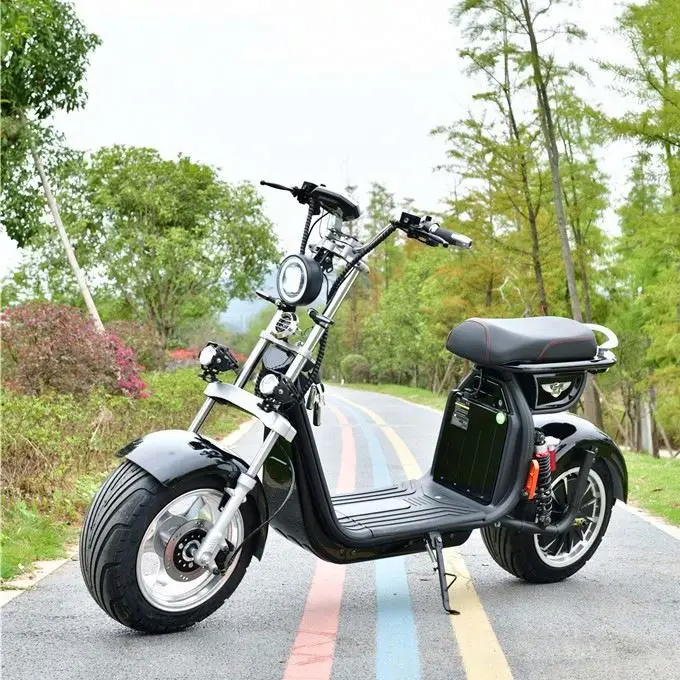 

2022 New Model M2 Chopper Good Quality Long Range 3000W 20/30/40AH EEC COC Electric Scooters Citycoco Adult Two Wheel