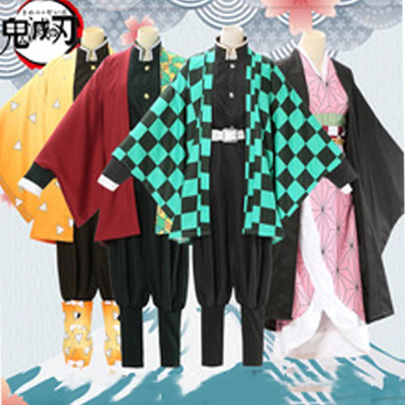 

Hot Selling Wholesale Demon Slayer Anime Children's Adult Clothes Full Outfit Costume Cosplay